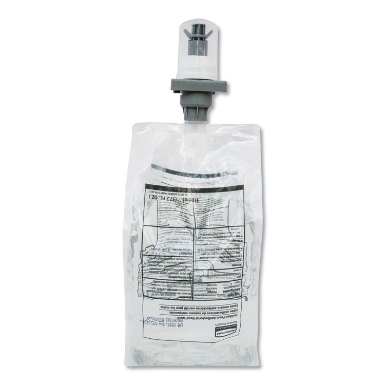 E2 ANTIBACTERIAL ENRICHED-FOAM SOAP REFILL, UNSCENTED, 1100 ML, 4/CARTON