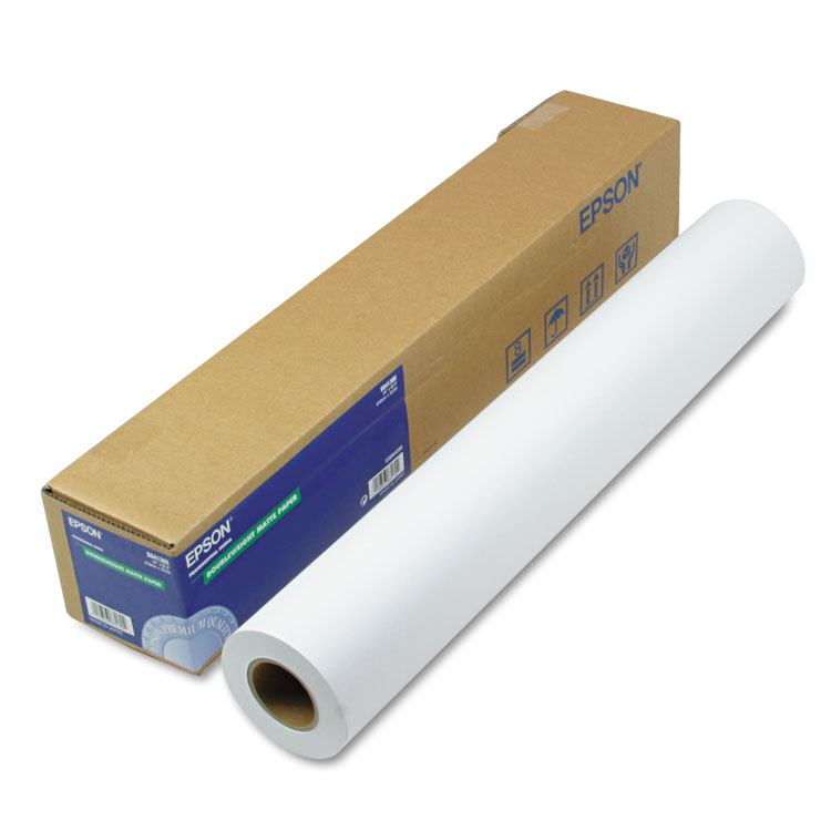 Picture of Doubleweight Matte Paper, 24" x 82 ft, White