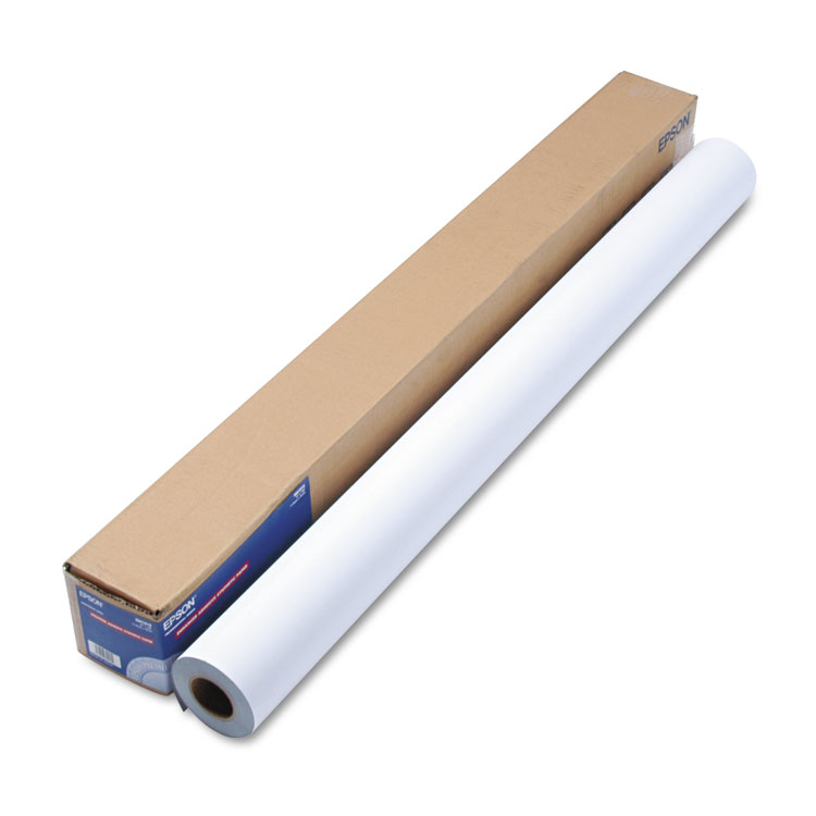 Picture of Enhanced Adhesive Synthetic Paper, 44" x 100 ft, White