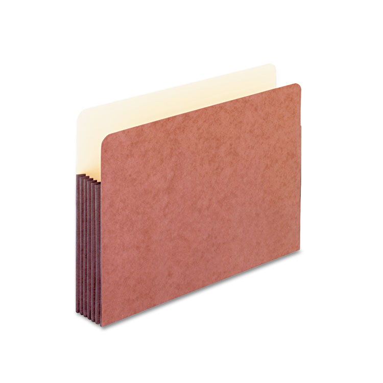 Picture of Watershed 5 1/4 Inch Expansion File Pockets, Straight Cut, Legal, Redrope