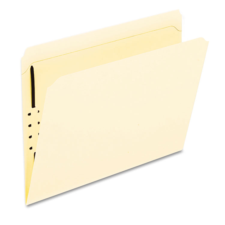 Picture of Fastener Folders, 1 Fastener, Straight Tab, Letter, Manila, 50/Box