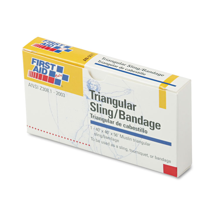 Picture of First-Aid Refill Sling/Tourniquet Triangular Bandages, 40" x 40" x 56", 10/Pack
