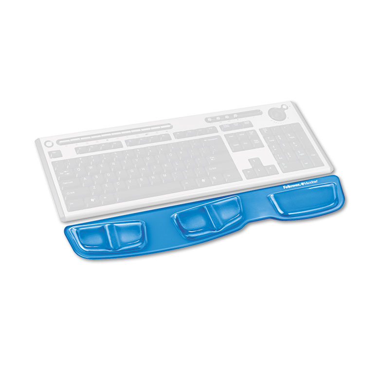 Picture of Gel Keyboard Palm Support, Blue