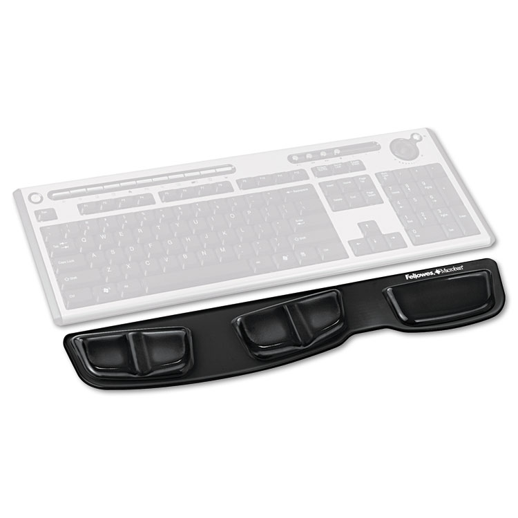 Picture of Gel Keyboard Palm Support, Black