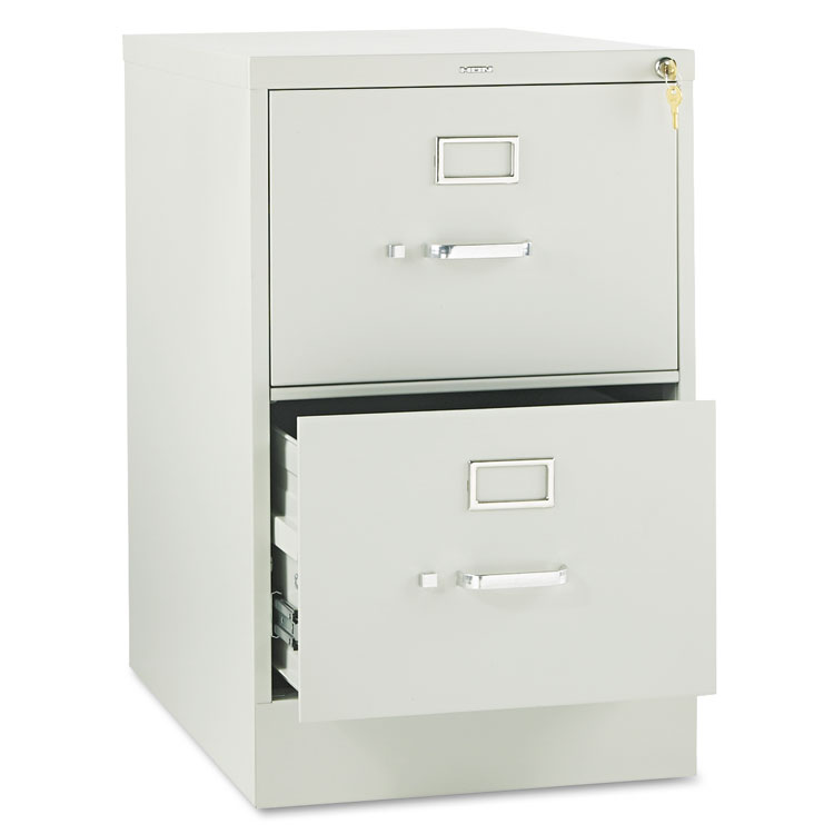 Picture of 310 Series Two-Drawer, Full-Suspension File, Legal, 26-1/2d, Light Gray