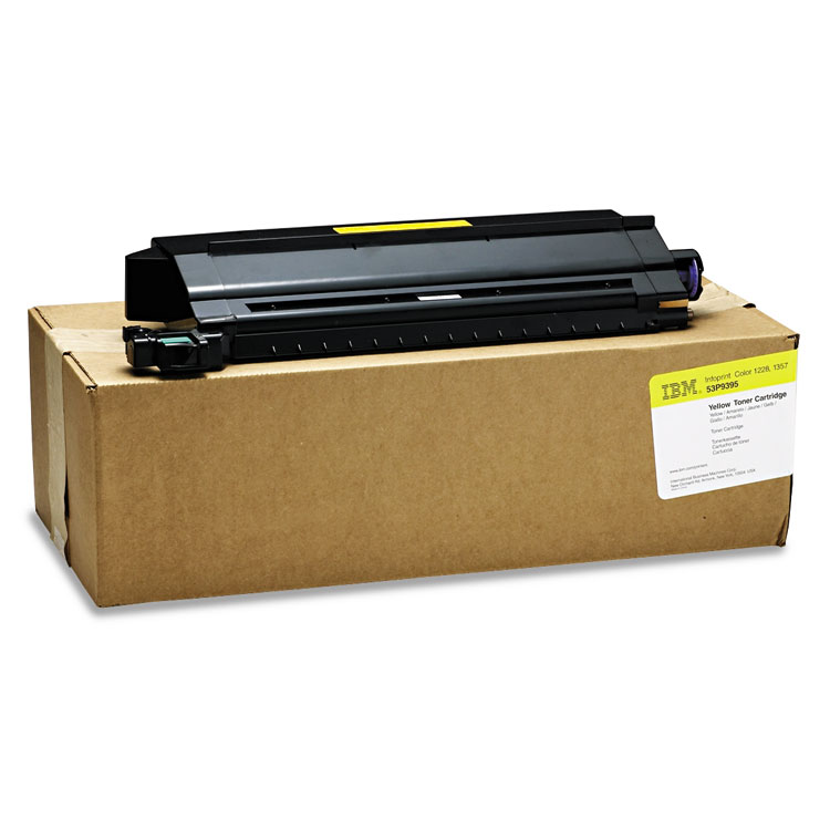 Picture of 53P9395 High-Yield Toner, 14000 Page-Yield, Yellow