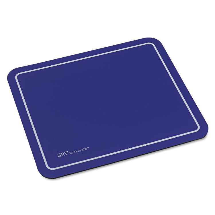 Picture of SRV Optical Mouse Pad, Nonskid Base, 9 x 7-3/4, Black