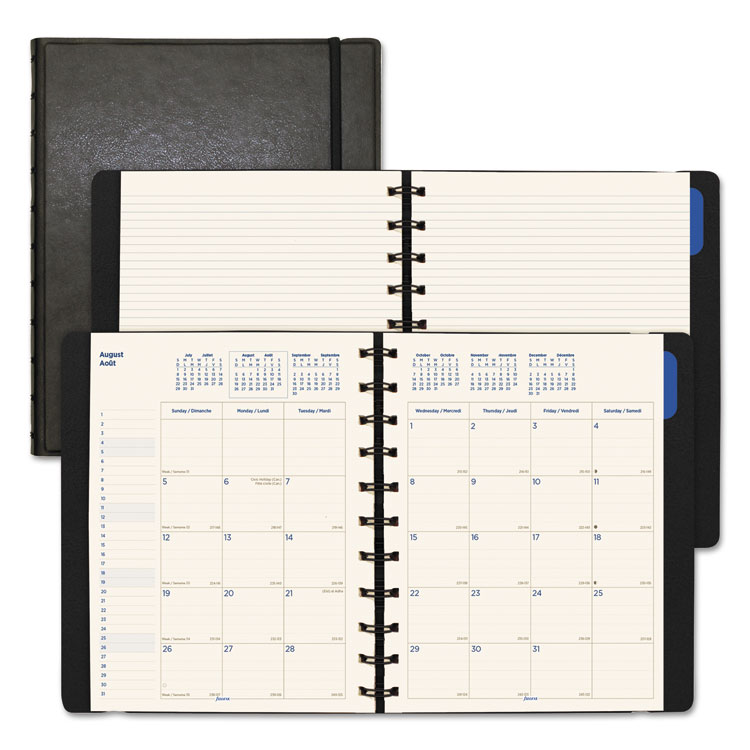 Picture of MONTHLY PLANNER, 10 3/4 X 8 1/2, BLACK-2019