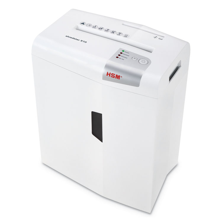 Picture of Shredstar X10 Cross-Cut Shredder, Shreds Up To 10 Sheets, 5.5-Gallon Capacity