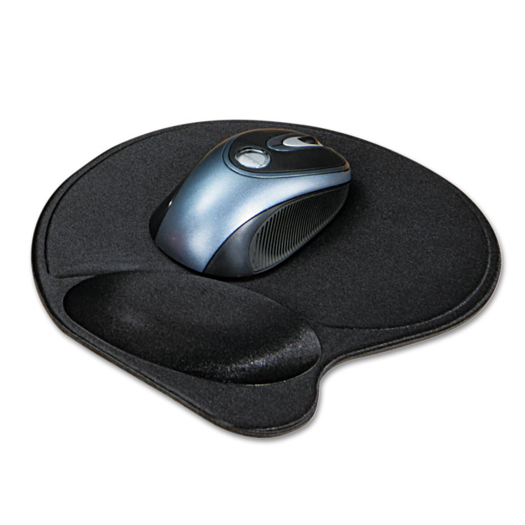 Picture of Extra-Cushioned Mouse Wrist Pillow Pad, Black