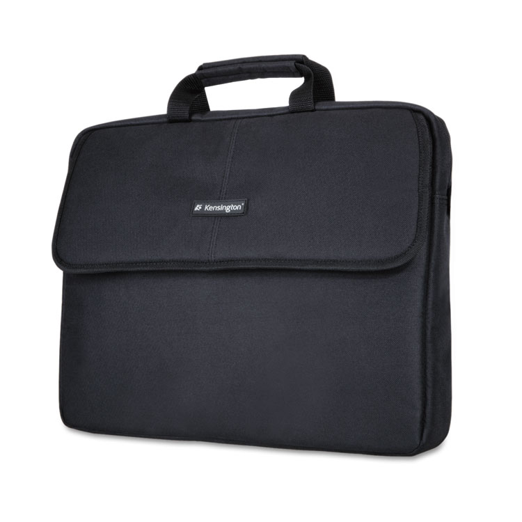 Picture of 17" Laptop Sleeve, Padded Interior, Interior/Exterior Pockets, Black
