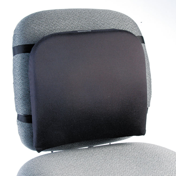 Picture of Memory Foam Backrest, 16"w x 12"d x 16"h, Black