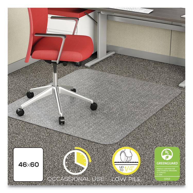 Picture of ECONOMAT OCCASIONAL USE CHAIR MAT, LOW PILE CARPET, ROLL, 46 X 60, RECTANGLE, CR