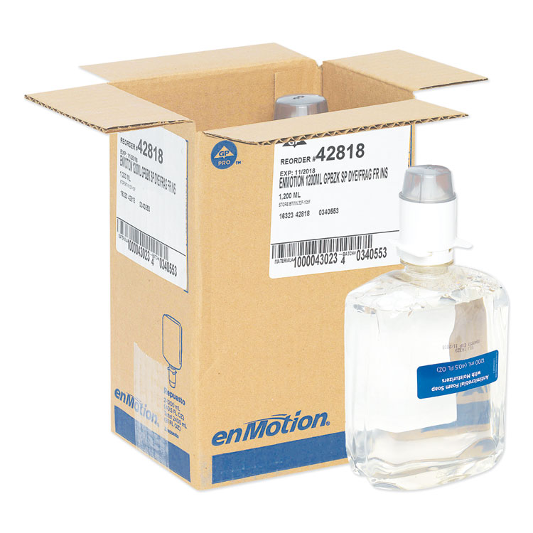 Picture of GP ENMOTION AUTOMATED TOUCHLESS SOAP REFILL, UNSCENTED, 1200ML, 2/CARTON