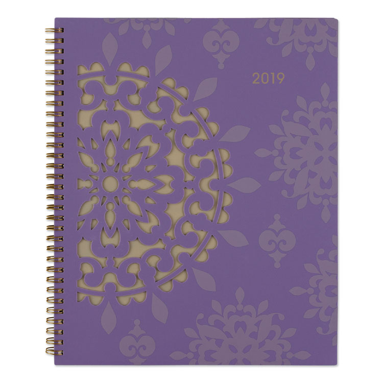 Picture of VIENNA WEEKLY/MONTHLY APPOINTMENT BOOK, 8 1/2 X 11, PURPLE, 2019