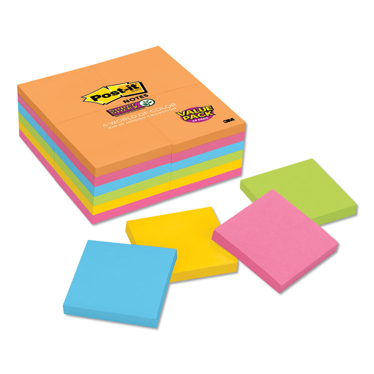 3M 46339SSAU Notes Super Sticky Pads