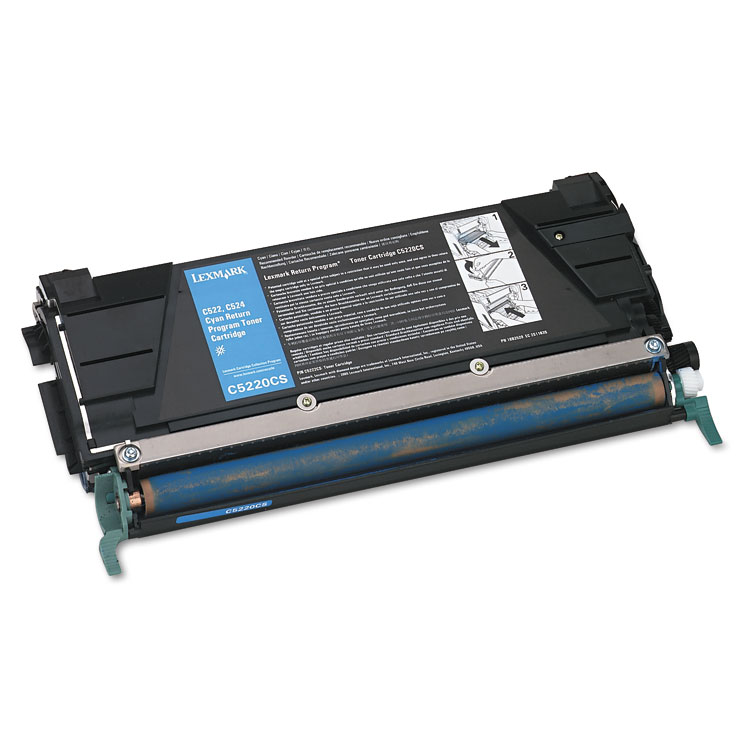 Picture of C5220CS Toner, 3000 Page-Yield, Cyan