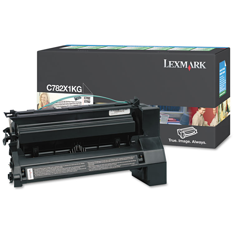 Picture of C782X1KG Extra High-Yield Toner, 15000 Page-Yield, Black
