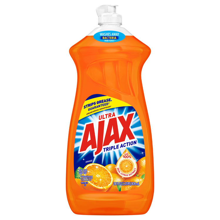Dish Detergent, Liquid, Orange Scent, 28 oz Bottle