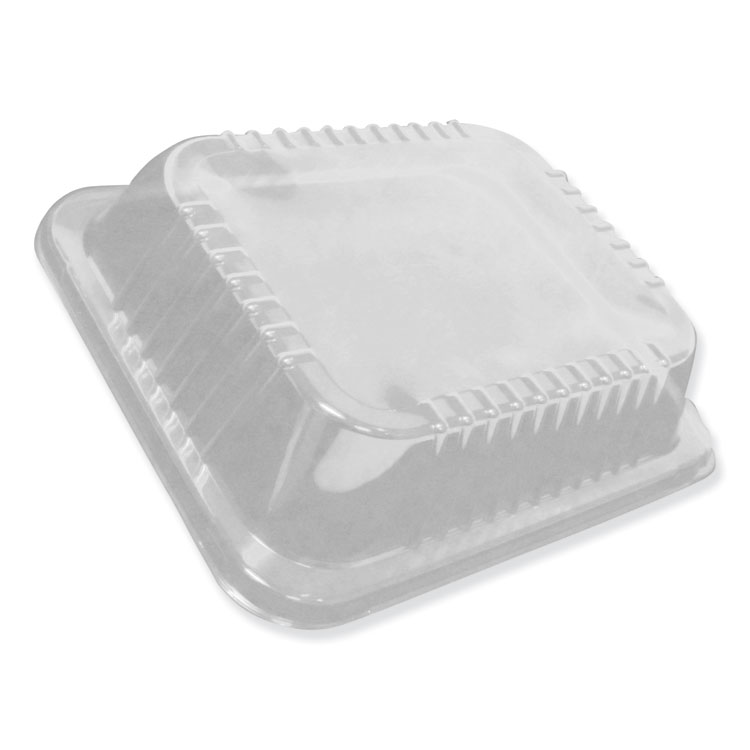 2.25 Lb Oblong Rectangular Aluminum Pans with Board Lids Takeout Containers  (500) 