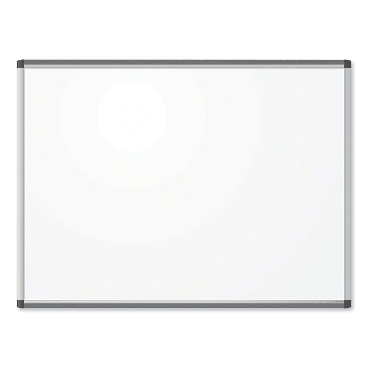 PINIT Magnetic Dry Erase Board, 48" x 36" (Actual Size: 47" x 35"), White Surface, Satin Aluminum Frame