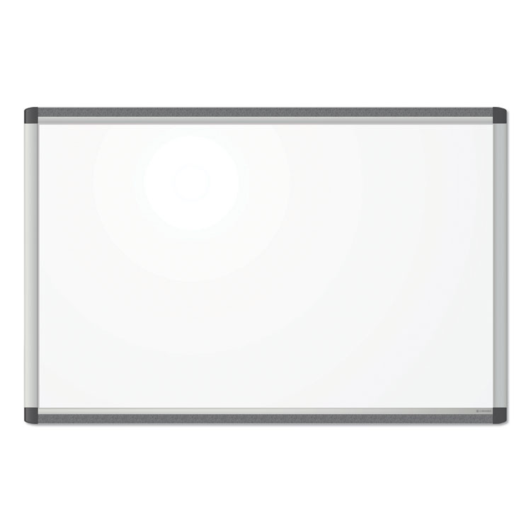 PINIT Magnetic Dry Erase Board, 36" x 24" (Actual Size: 35" x 23"), White Surface, Satin Aluminum Frame