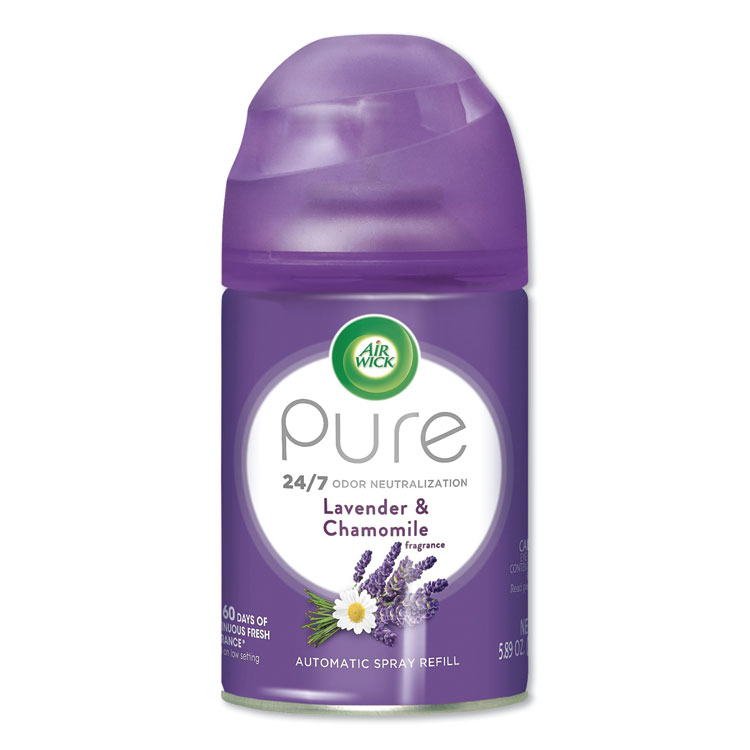 FRESHMATIC ULTRA AUTOMATIC SPRAY REFILL, LAVENDER/CHAMOMILE, AEROSOL, 5.89 OZ, 6/CARTON