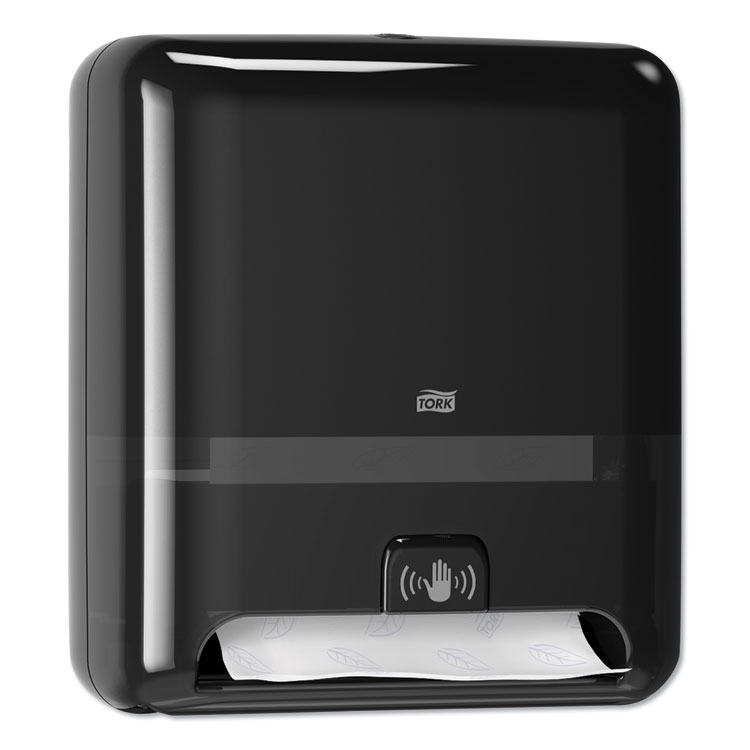 Elevation Matic Hand Towel Dispenser with Intuition Sensor, 13 x 8 x 14.5, Black