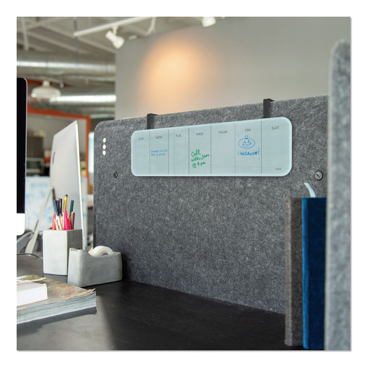 UBR3688U0001 U Brands 3688U0001 Cubicle Glass Dry Erase Undated One