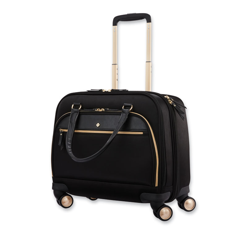 Samsonite xenon 2 spinner hotsell mobile office pft black