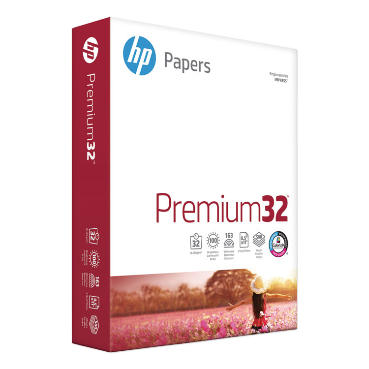 HP Papers BrightWhite24 Office Paper - White - 100 Brightness