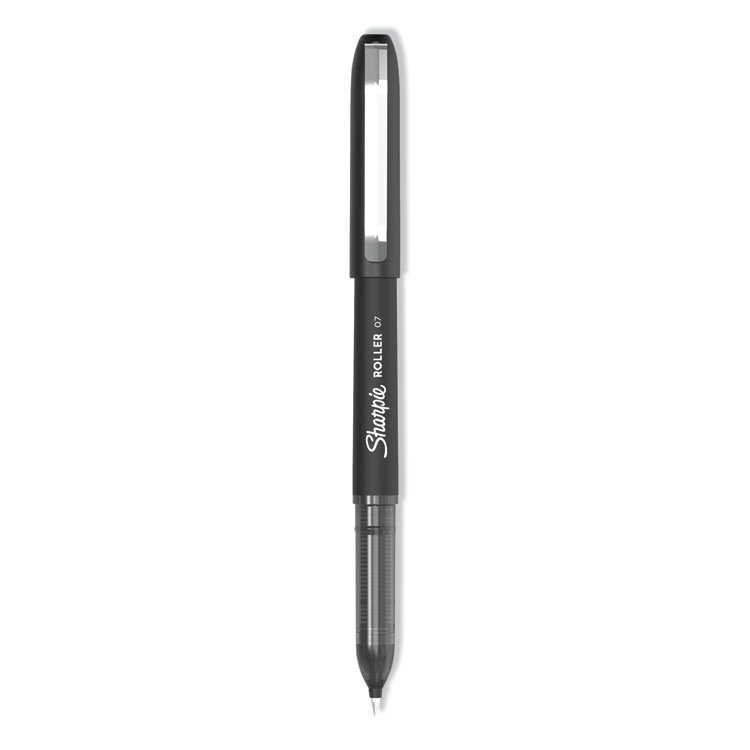 Sharpie Roller Arrow Point 0.7mm 12 Pens Black Ink 2101305 for sale online 