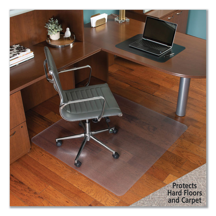 Ergonomic Sit Stand Mat, 60 X 46, Black, CHAIR MATS 