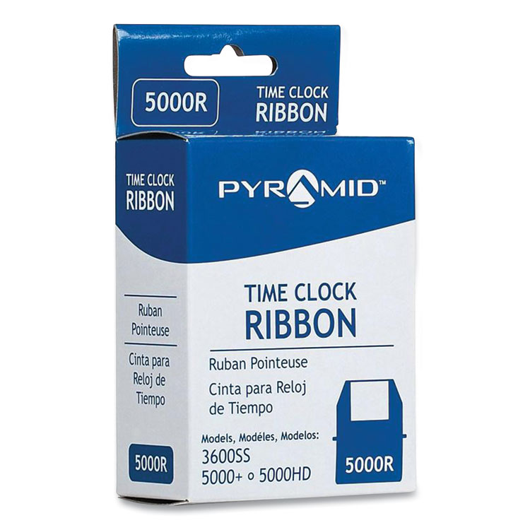 5000R Time Clock Ribbon, Jet Black - PTI85790-ES