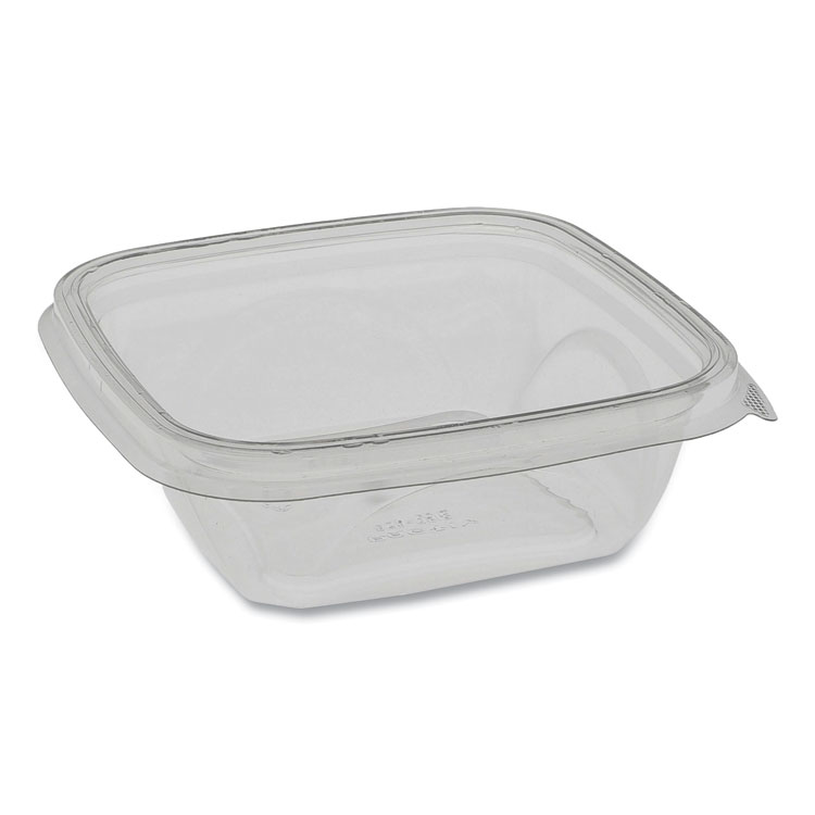 32 oz. Square Recycled PET Deli Container - 400/Case  Clear plastic  containers, Plastic containers, Recycling