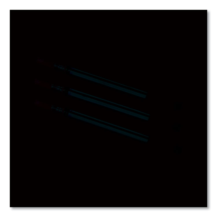 7510016849430, SKILCRAFT VISTA Gel Ink Pen Refill, Bold Conical Tip, Red Ink, 3/Pack