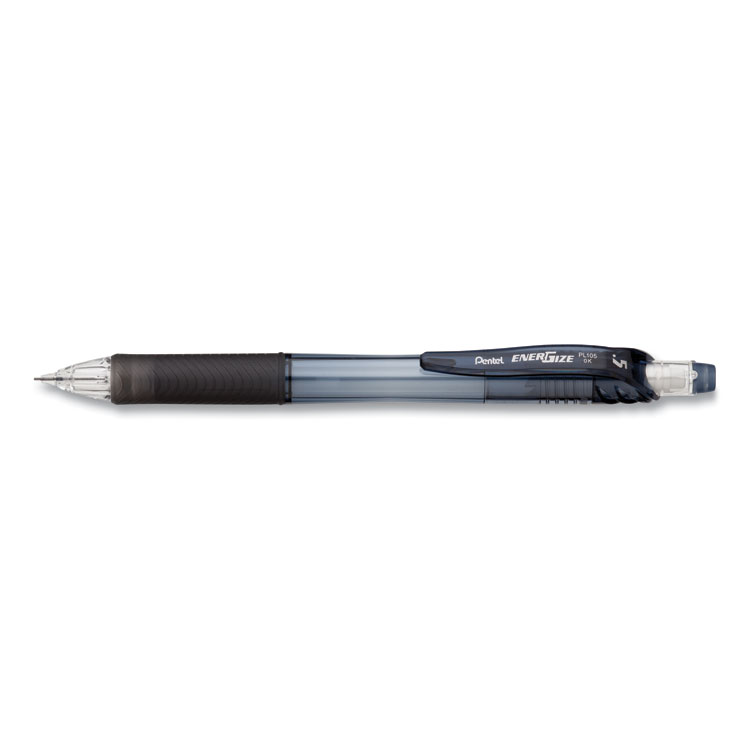 PENPL107A, Pentel® PL107A EnerGize-X Mechanical Pencil, 0.7 mm, HB (#2.5),  Black Lead, Black Barrel, Dozen