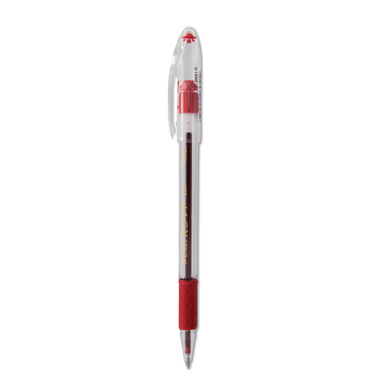 Pentel R.S.V.P. Ballpoint Pen 0.7mm Fine Tip Pink Ink Box of 12 (bk90-p)