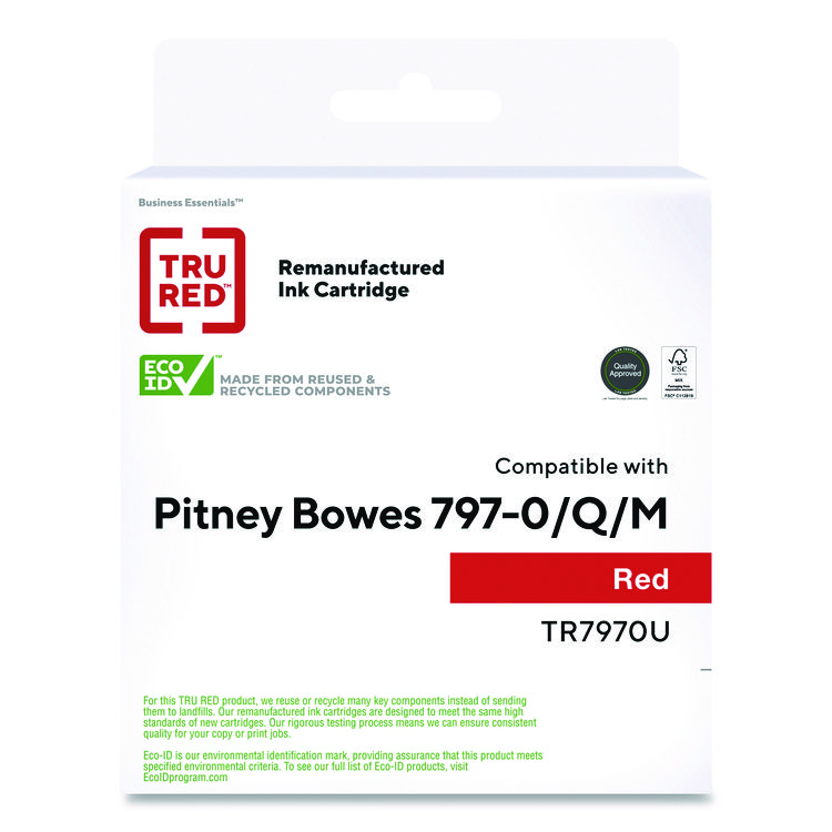 TRU RED™ Compatible 797-0 Ink, 800 Page-Yield, Red