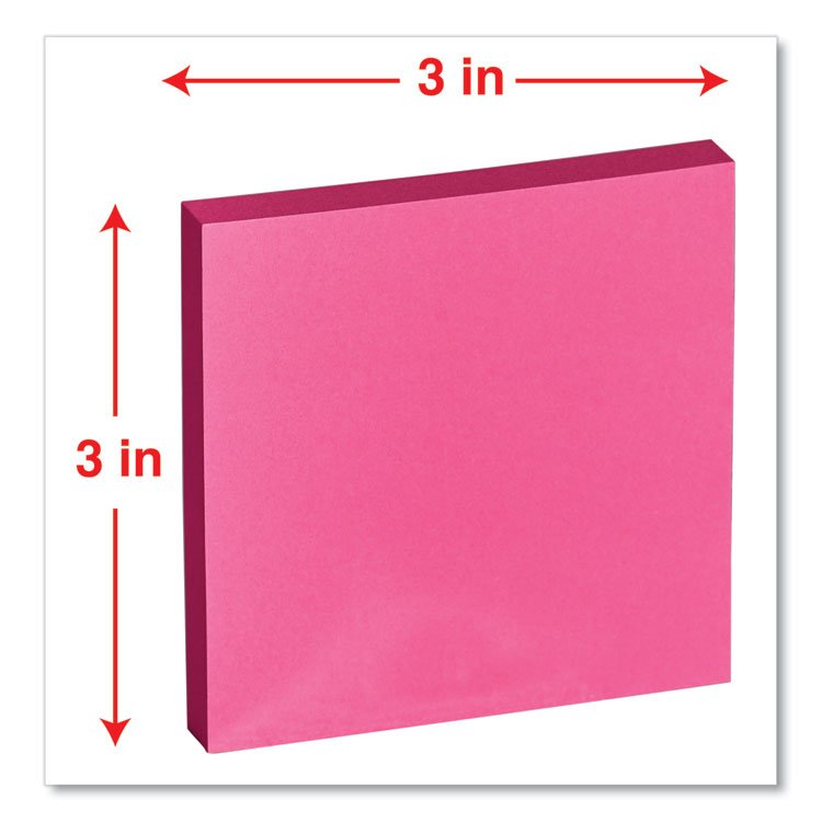 UNV35617 | Universal® 35617 Fan-Folded Self-Stick Pop-Up Note Pads, 3 ...