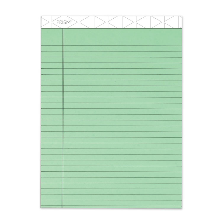 TOPS The Legal Pad Notepads, 8.5 x 11.75, Wide Ruled, Canary, 50 Sheets/ Pad, 12 Pads/Pack (TOP 7531)