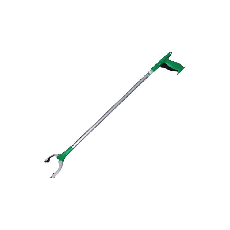 Nifty Nabber Trigger-Grip Extension Arm, 3 ft, Silver/Green
