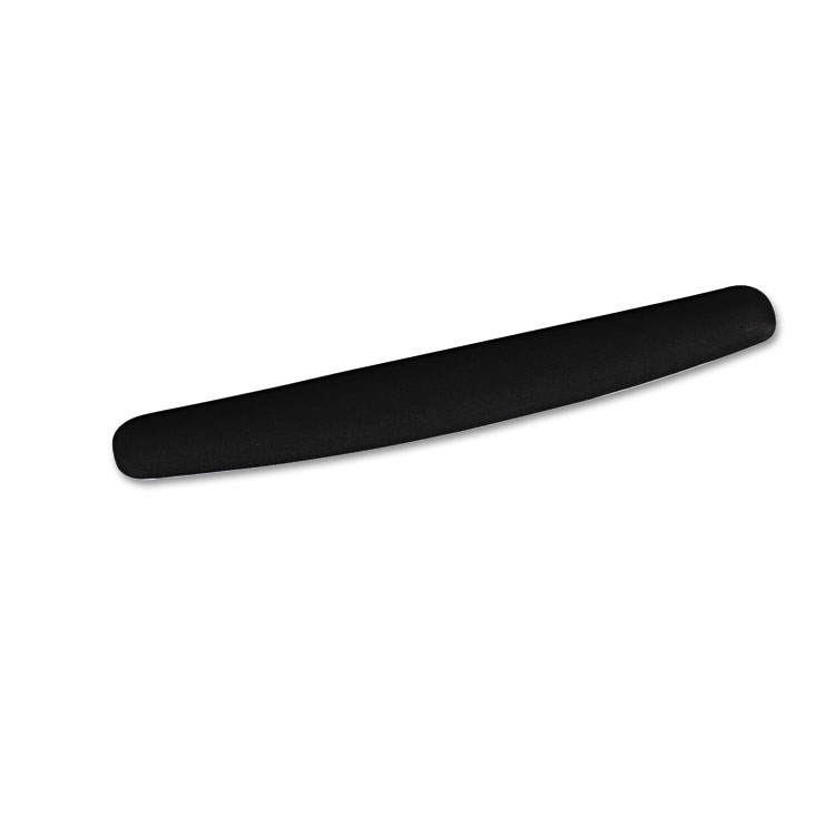 Picture of Antimicrobial Foam Keyboard Wrist Rest, Nonskid Base, Black
