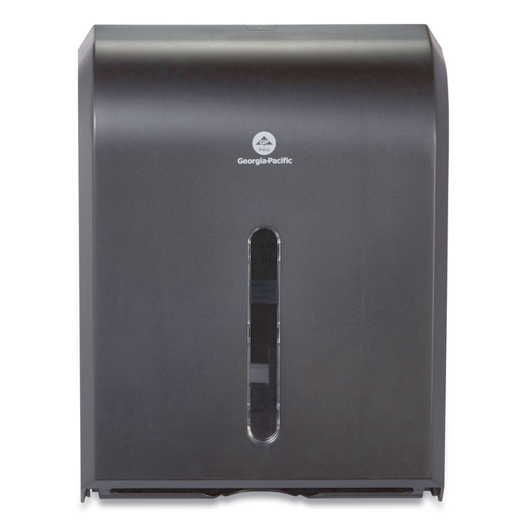 San Jamar T1950XC Chrome Mini C-Fold / Multi-Fold Towel Dispenser