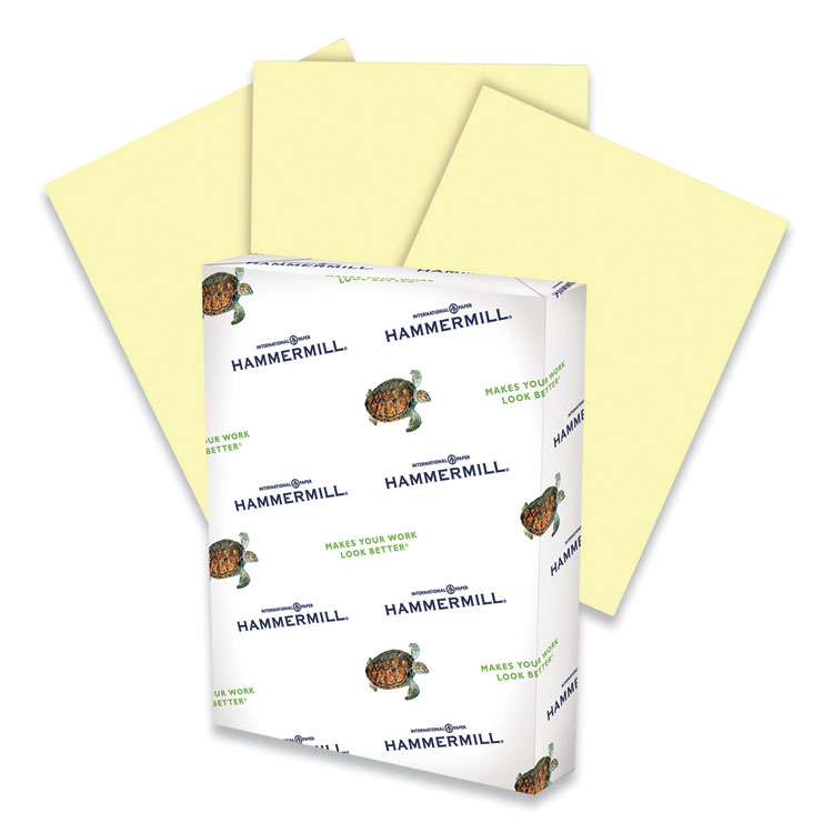  11x17 Colored Copy Paper (Sunburst Yellow) 500 Sheet Ream :  Multipurpose Paper : Office Products