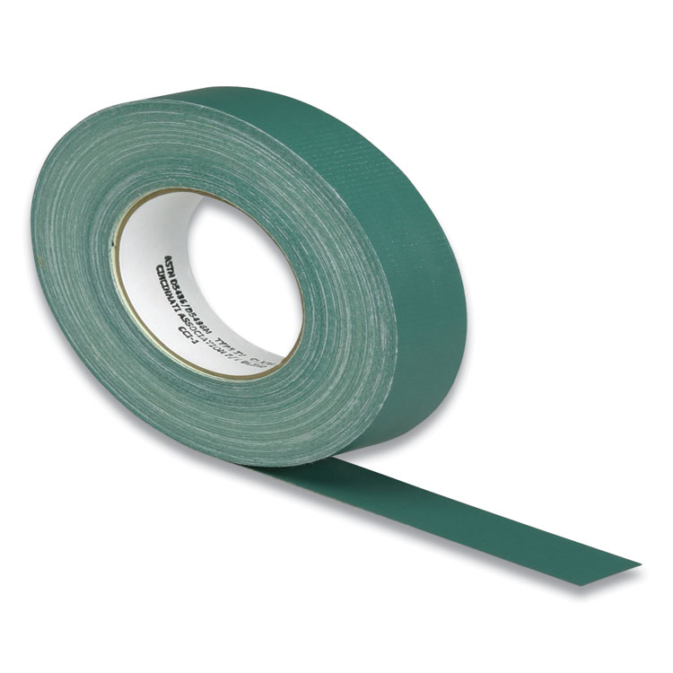 7510000745122, SKILCRAFT Waterproof Tape - "The Original" 100 MPH Tape, 3" Core, 1" x 60 yds, Dark Green