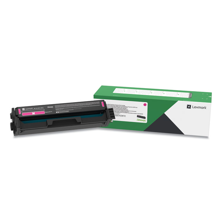 C341XM0 Lexmark C341XM0 Magenta Extra High Yield Return Program Toner Cartridge (4500 Yield)