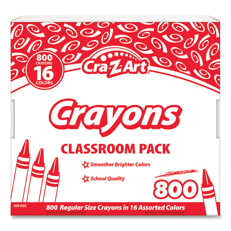 Crayons Made with Soy, 24 Colors/Box