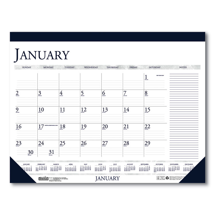 HOD164 CALENDAR,MNTHLY,DSKPD