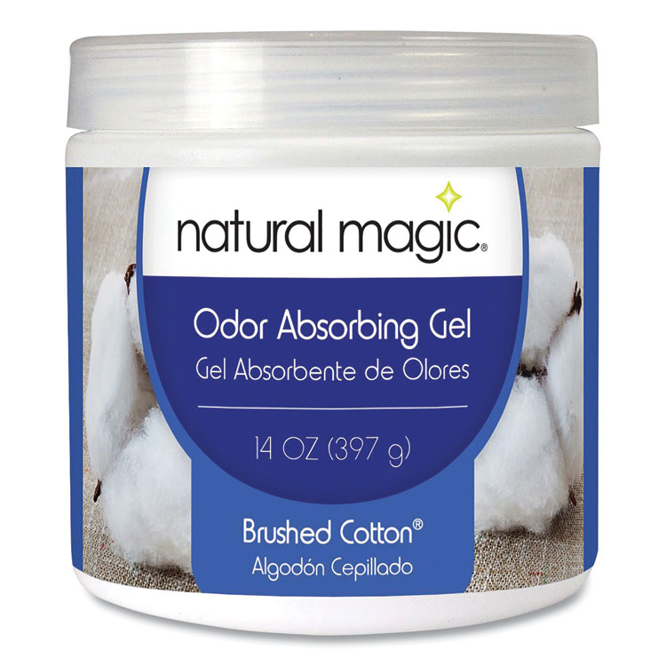 Natural Magic® Odor Absorbing Gel, Brushed Cotton, 14 oz Jar